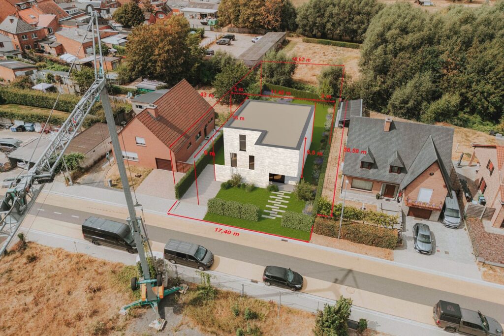 Rustig gelegen bouwgrond van 700m² in goedgekeurde verkaveling in Rillaar